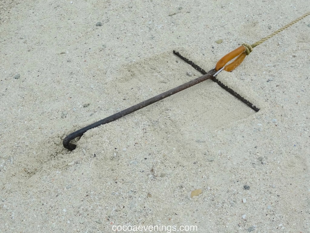 Cee’s Odd Ball Challenge: 2015 Week 31 – Anchor in the sand |&nbsp;cocoaevenings